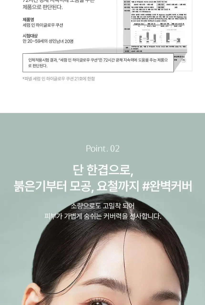 [1위 광채쿠션] 파넬 세럼 인 하이글로우 쿠션 (본품+리필) 상세페이지 8